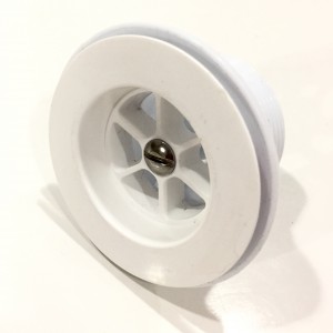 Aquant Выпуск 1 1/2" с нержавеющей сеткой, NV112-65-MR (NV112БЕЛ-65РS)