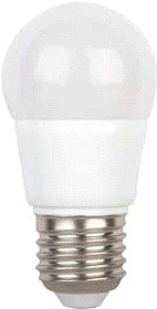 Ecola шар G45 E27 5.4W 2700K 2K 89x45 пласт./алюм. (5W) K7GW54ELC