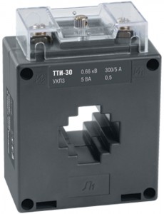 Трансформатор тока ТТИ-30  300/5А  10ВА  класс 0,5  IEK