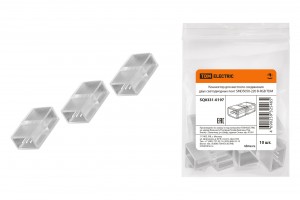 TDM Коннектор для жесткого соединения двух светодиодных лент SMD5050-220В-RGB (10!) SQ0331-0197