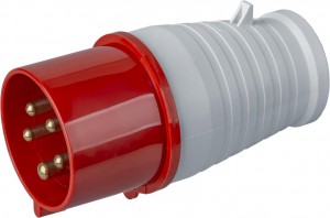 Navigator вилка силовая NCA-SR025-32-380 переносная 32А 3P+N+PE IP44, 14289