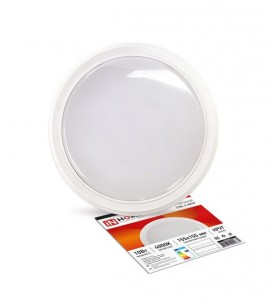 ASD/inHome св-к св/д ЖКХ СПБ-2 10W(800lm) 4000К 4K круг, пластик, белый 155х33 IP40 0631