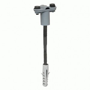 EKF PROxima Держатель фасадный пластиковый скручиваемый L=120мм lp-44120