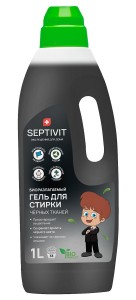 Гель для стирки Черные ткани 1л SEPTIVIT 126