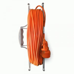 UNIVersal силовой удлинитель на рамке ПВС 2х1 1 роз. 50 м 10А  с загл., IP54 УШ-10 2795