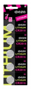 Э/п ФАЗА CR2016 BL5