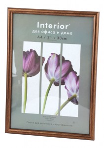 Фоторамка Светосила  Радуга 21x30 Бронза, со стеклом 2350
