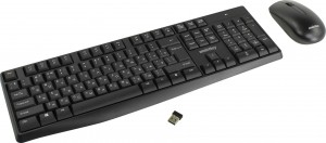 Комплект клавиатура+мышь мультимедийный Smartbuy ONE 207295AG черный (SBC-207295AG-K) /10