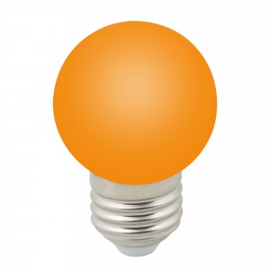 Лампа св/д Volpe шар G45 E27 1W оранжевая д/гирлянды "Белт Лайт" LED-G45-1W/ORANGE/E27/FR/С
