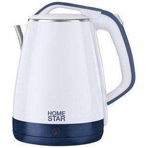 Чайник электр. Homestar HS-1035 Белый (диск, 1,8л), 1,5кВт, нерж.сталь, пластик 102700