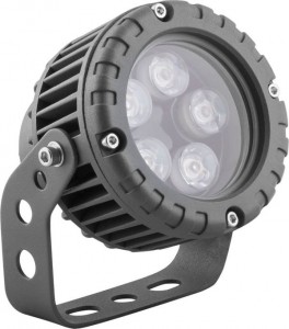 Feron св/д прожектор, D95xH130, IP65 5W 85-265V, зеленый ,LL-882 32234