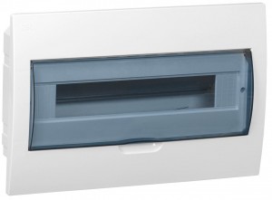 IEK бокс (корпус) пластик ЩРВ-П-18 модулей встраиваемый  IP41 MKP12-V-18-40-10