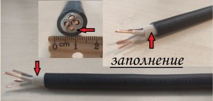 Кабель ВВГнг(А)-LS 4х4 100М (ГОСТ) Калужский каб з-д) сил кругл негор пониж газовыд дв. из. ПВХ