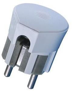 Bylectrica вилка В6-241 6А 250В (АБС пластик, латунь, угл.) Минск