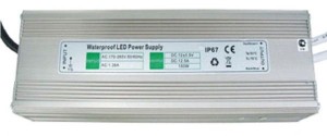 Ecola Блок питания для св/д лент 12V 150W IP67 242х69х44 (герметичный) B7L150ESB