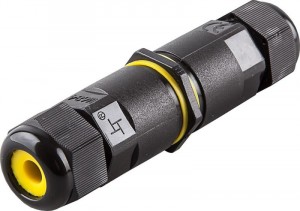 Feron LD519 3-х контактный водонепроницаемый кабельный коннектор IP68 32242