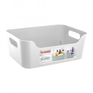 Корзина универсальная SCANDI 1,2л (17*12*7,5см), белый 433222516 Econova/Бытпласт