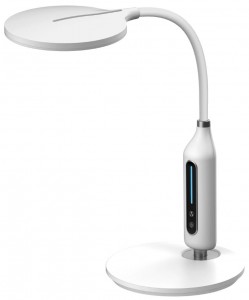 Camelion KD-862 C01 св-к св/д настольный 10W(580lm) 3000-6000K сенсор/диммер, белый