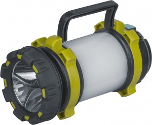 Navigator фонарь св/д прожектор IP33 1LED 5W+40LED 8W акк.3,7В 4Ач 91х91х173 NPT-SP28-ACCU 14675