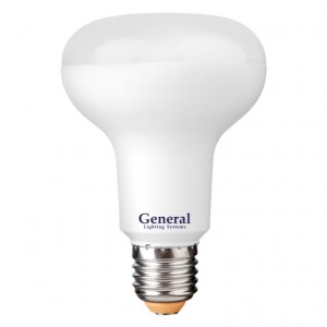 General R80 E27 10W 2700K 2K  114х80 пласт/алюм 628400