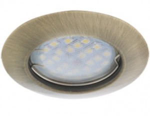 Ecola MR16 GU5.3 DL92 св-к выпуклый Черненая Бронза 30x80 Light FB1612EFY