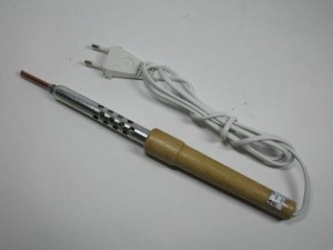 Паяльник ЭПСН 40Вт/220V (г.Псков) деревянная ручка