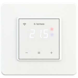 Terneo термостат (терморег.) sx элекр. сенс. Wi-Fi СУ 16А 1датчик темп.:вынос.3м, БЕЛ. 4820120221200