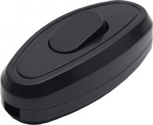 STEKKER выкл. для бра 250V 10A черный GLS10-01-20 39003