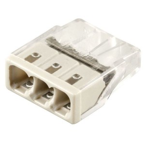 STEKKER клеммная колодка СМК LD2273-203 3x(0,5-2,5мм2) 450V 24A б/пасты латунь/сталь 32389