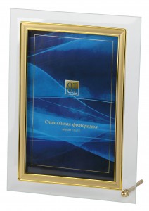 Фоторамка (Ф/р) GT стекло 10х15 184/-G, универсальная 4577