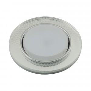 Fametto DLS-L156 GX53 GLASSY/CLEAR 3D св-к встр,  Luciole декоративный без лампы/св-д подсветка 3Вт