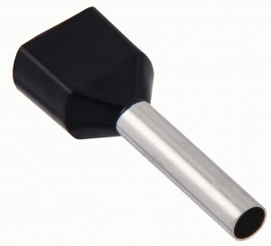 IEK GENERICA наконечник изолир. НШВИ2 1,5-12 черный (100шт) UGN31-012-D15-100-G