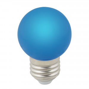 Лампа св/д Volpe шар G45 E27 1W синяя д/гирлянды "Белт Лайт" LED-G45-1W/BLUE/E27/FR/С