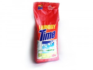 Стиральный порошок автомат 10 кг п/э пакет цветной  Laundry Time