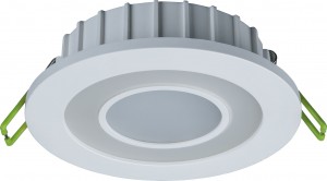 Navigator св-к встр. св/д даунлайт 6/2W(360lm) 4000K/зелен. 4K 110x32 NDL-RC1-6+2W-R120-WG-LED 71815