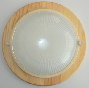 Ecola св-к накладной 1xGX53 дерево Клен круг 220x84 матовый IP65 НБО-03-60-011 TP53R1ECA