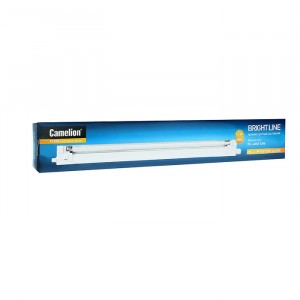 Camelion WL-4002 св-к люм. 12W T4 G5 металл/пластик закрытый L=420 с выкл., сет.шнур + соед.кабель