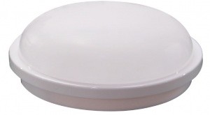 LEEK св-к св/д влагозащ круг 20W(1600lm) 4K 221x80 пласт "банник" 100° ЖКХ НПП IP65 LE061100-0020
