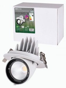 TDM св-к св/д встр.поворот."Акцент-1" LED DSL-01-030-NW 30 Вт, 24°,4000 К, 90 Ra, IP40 SQ0369-0404