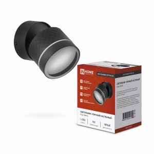 ASD/InHome св-к уличный настен НБУ DIAMOND-SPOT-NL-BL алюм/черн под лампу GX53 IP65 2915