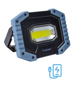 Космос фонарь прожектор KOS701Lit (лит.акк.3,7V2,4Ah) св/д 5W,240lm,30м2,ABS,з/у USB,Pow-bank,IP54