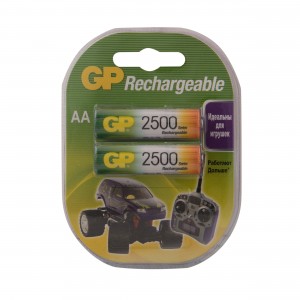 Ак-р GP R6 2500mAh 250AAHC/R6 Ni-MH BL2
