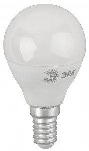 ЭРА ECO шар P45 E14 8W(640lm) 4000K 4K P45-8w-840-E14 3648
