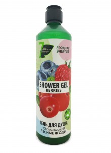 Гель для душа успокаивающий Лесные ягоды 500 мл Сила 7 Элементов природы