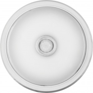 ОНЛАЙТ св-к св/д влагозащ. 14W (1200lm) датч. дв. OBL-R1-14-4K-WH-IP40-LED-SNR 61185