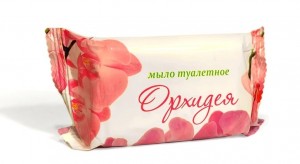 Мыло туалетное ММЗ Стандарт "Орхидея", 100гр, в/об., 72 шт. в кор.