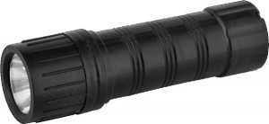 Ultraflash фонарь ручной "эконом" 7102-TH (2xR03) 1св/д 0.5W (16lm), черный/пластик, BL