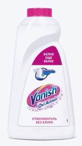 Пятновыводитель ,отб-ль для белых тканей VANISH OXI Action1л