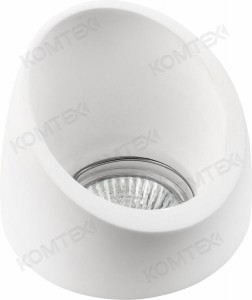 КОМТЕХ IMPERIA 51301 св-к встр. гипс GU5.3 50W 12V d=94мм H=100мм белыйк IP20