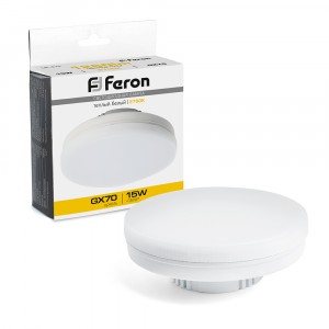 Feron GX70 15W 1260Lm 2700K 2K 40х110 матовая LB-472 48303